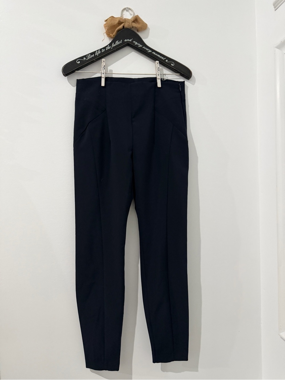 Zara Women's Navy Tailored Pants